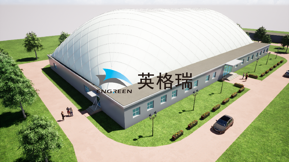 氣膜建筑膜面意外破損漏氣怎么辦？