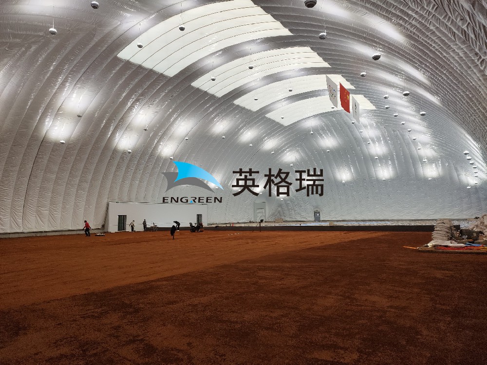 高質量的氣膜網球館，讓你用著放心、省心、安心