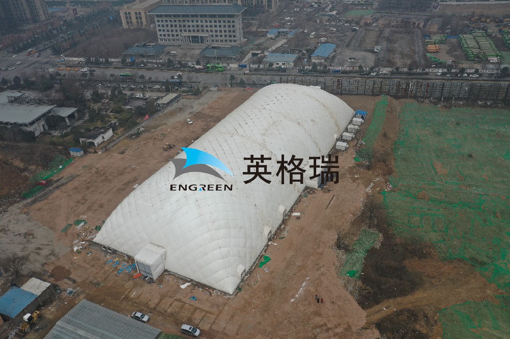 雨季貨品儲存的困擾，氣膜建筑來幫忙
